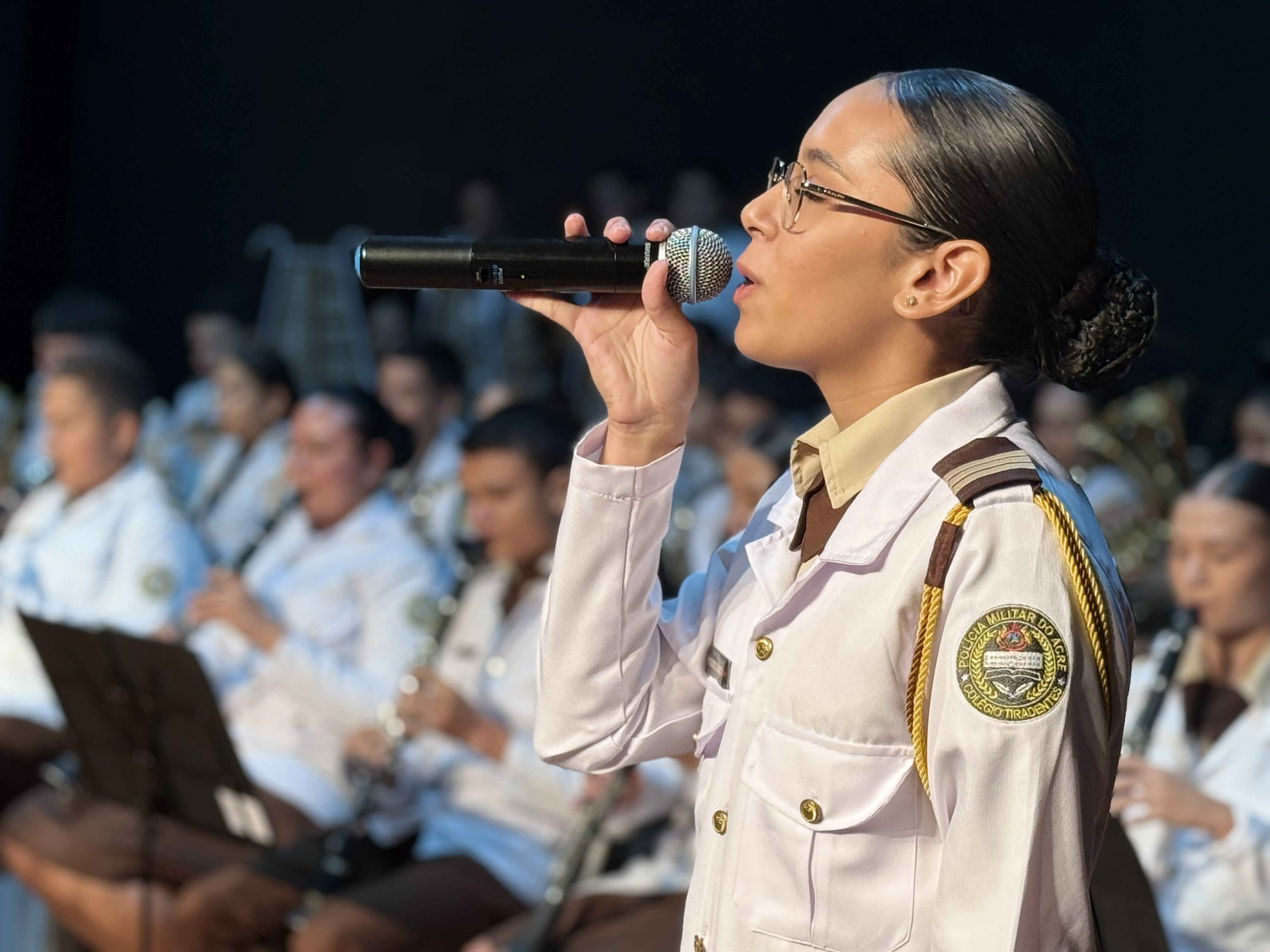 A Banda 3D emocionou com clássicos e música pop. Foto: Joabes Guedes/PMAC