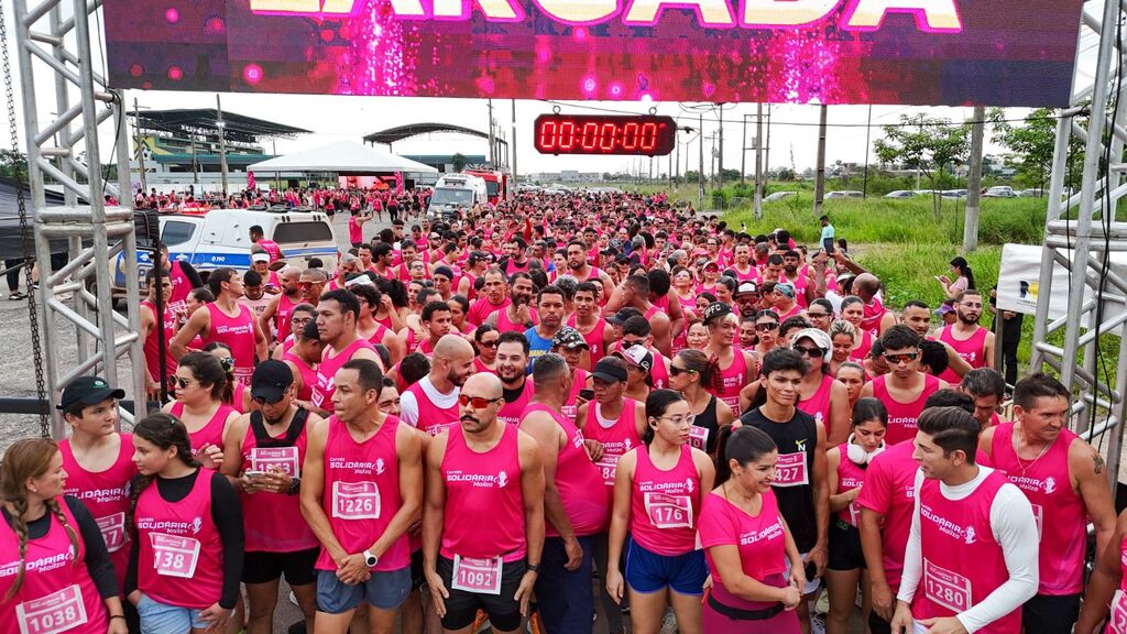 Mailza arrecada mais de 2 mil brinquedos para crianças com Corrida Solidária
